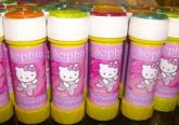 Bolinha de sabão personalizada 10 unidades